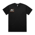 Black front flat lay
