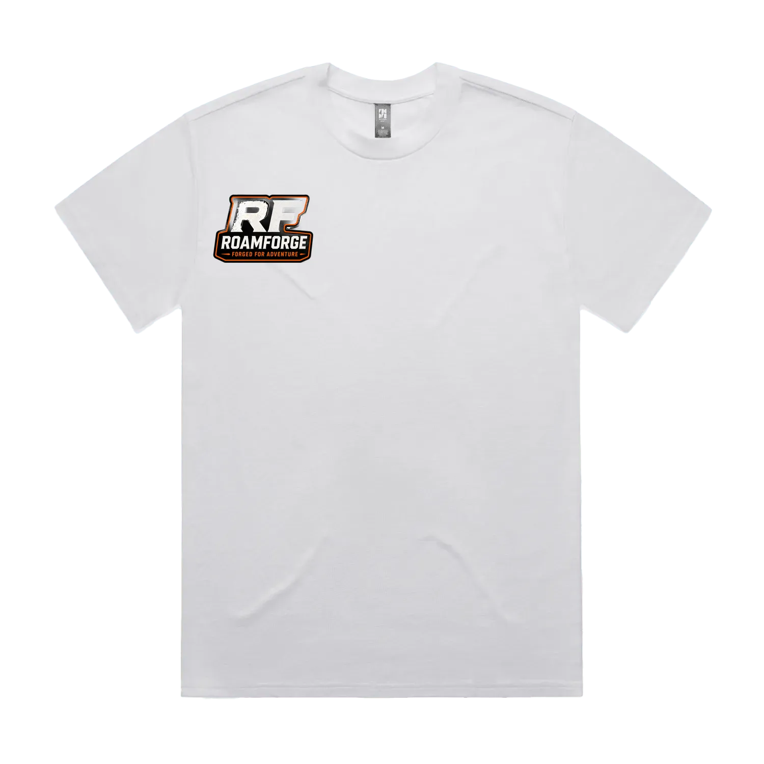 White front flat lay