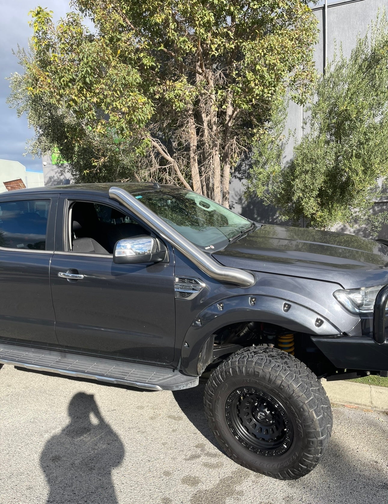 PX Ford Ranger 4 inch Stainless Snorkel